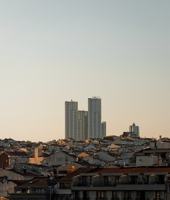 Grey Concrete Buildings