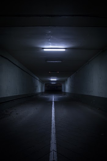 Grey Concrete Road