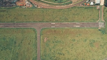 Grey Concrete Road in Aerial Photography