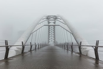 Grey Day Walking Bridge