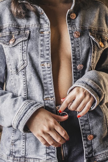 Grey Denim Jacket