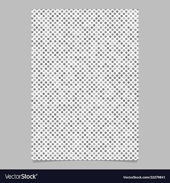 Grey dot pattern brochure background - stationery vector image