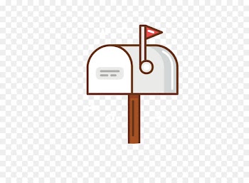 Grey Envelope Euclidean vector - Grey hand painted envelope 
