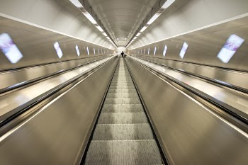 Grey Escalators