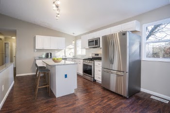 Grey French-door Refrigerator