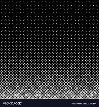 Grey geometric circle pattern background - design vector image
