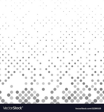Grey geometrical abstract dot pattern background vector image