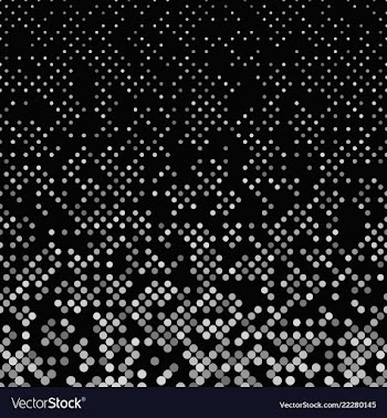 Grey geometrical circle pattern - winter vector image
