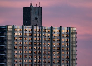 Grey Glass Building