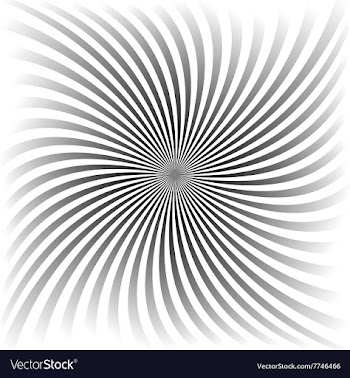 Grey gradient spiral background design vector image