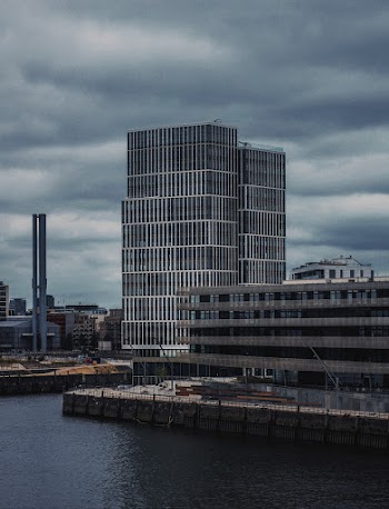 Grey High-rise Building