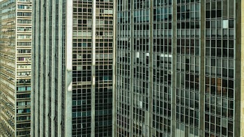 Grey High-rise Buildings