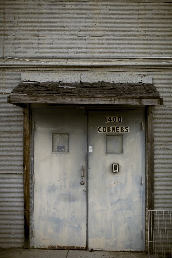 Grey Metal Doors