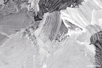 Grey paint brushstroke