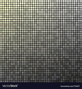 Grey pixel mosaic design background vector image
