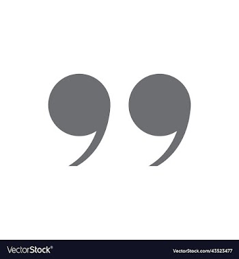 grey quotation mark icon