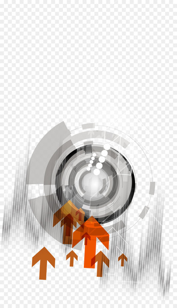 Grey Science Fiction - Gray sci-fi circle decorative pattern 