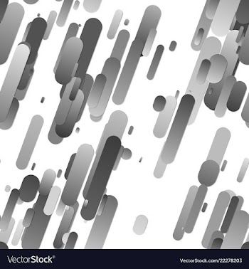 Grey seamless abstract gradient rounded stripe vector image