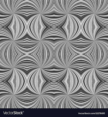 Grey seamless abstract hypnotic spiral burst vector image