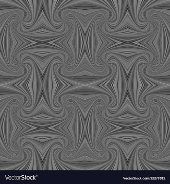 Grey seamless abstract hypnotic swirl stripe vector image