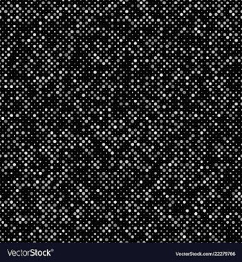 Grey seamless dot pattern background vector image