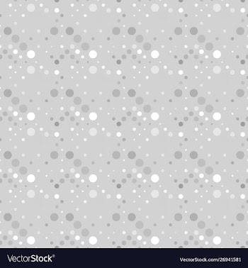 Grey seamless geometrical abstract dot pattern vector image