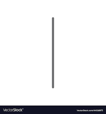 grey single vertical line