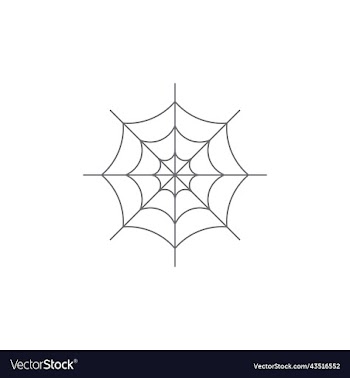 grey spider line icon