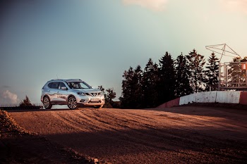 Grey Sport Utility Vehicle