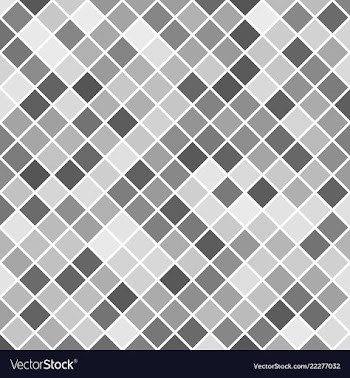 Grey square pattern background from diagonal vector image