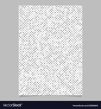 Grey star shape pattern background brochure vector image