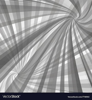 Grey twisted ray pattern background vector image