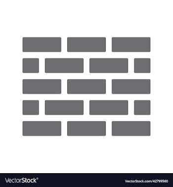 grey wall icon or logo