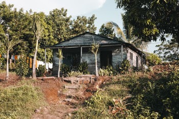 Grey Wooden House