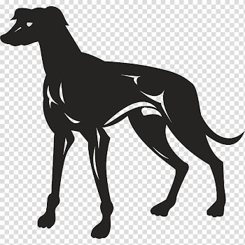 Greyhound Lines , Silhouette transparent background PNG clipart