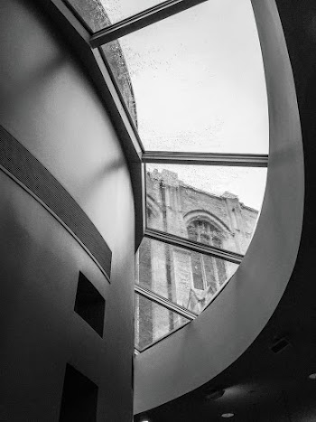 Greyscale Photo Building