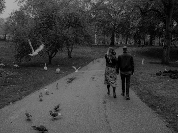 Greyscale Photography of Man and Woman