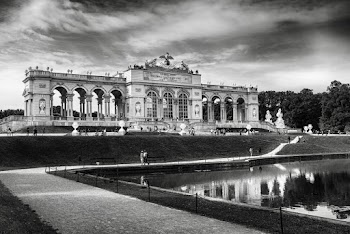 Greyscale Photography Of Schönbrunn Palace
