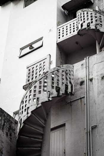 Greyscale Photography Pf Building