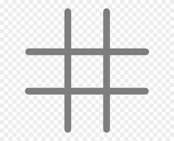 Grid Clipart Blank - Tic Tac Toe Board Clipart