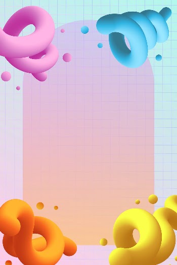 Grid frame background, abstract 3D | Free PSD - rawpixel