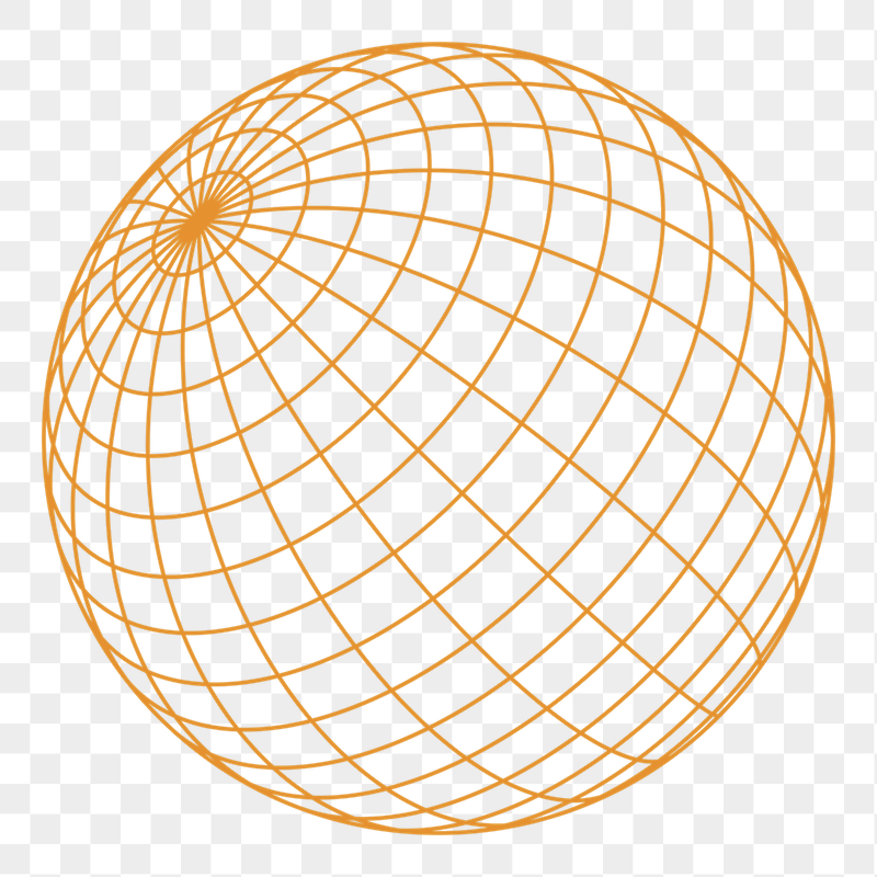 Grid globe png sticker illustration, | Free PNG - rawpixel