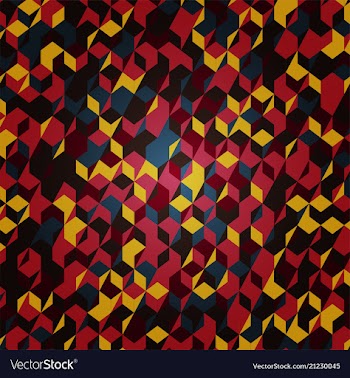 Grid mosaic background creative design templates vector image