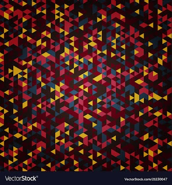 Grid mosaic background creative design templates vector image