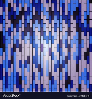 Grid mosaic background creative design templates vector image