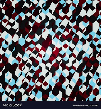 Grid mosaic background creative design templates vector image