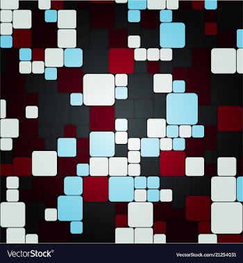 Grid mosaic background creative design templates vector image
