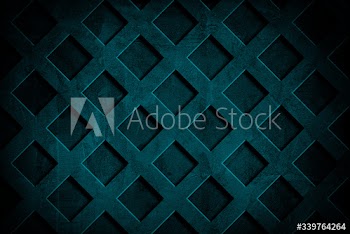 Grid patterned wall