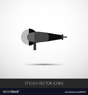 Grinder in a flat style with shadow vector image