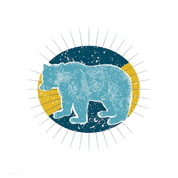 Grizzly bear logo illustration | Free stock vector - 562994